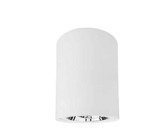 Spot de Sobrepor Redondo para AR70 12,5x9cm Branco GSG SP37