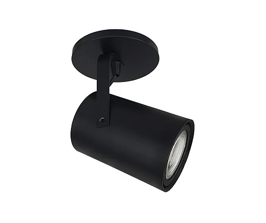 Spot Arandela Redondo para PAR20 12,5x9cm Preto GSG SP42