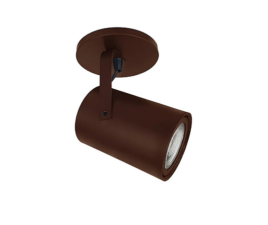 Spot Arandela Redondo para PAR20 12,5x9cm Marrom GSG SP44