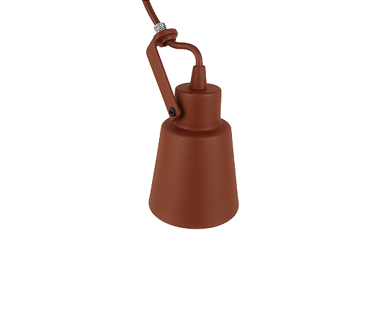 Spot para Perfilado Cônico para Dicroica 9x7cm Marrom GSG SP71