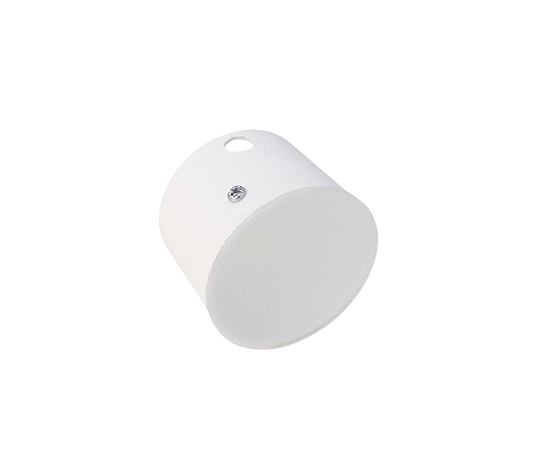 Balizador de Embutir No Frame Redondo 1xG9 6x7,5cm Branco GSG BZ09
