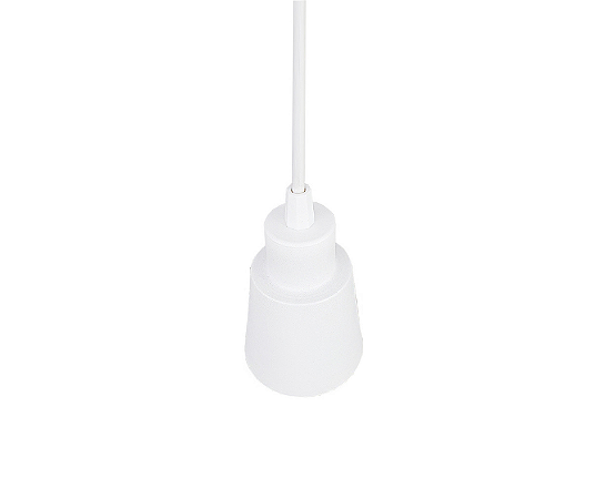 Pendente Cone 1xGU10 9x7cm Alumínio Branco GSG PD21