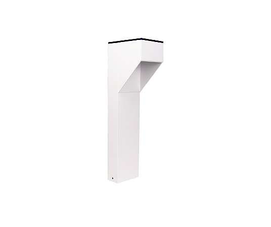 Poste Balizador 1xGU10 35x7,6x3,8cm Alumínio Branco GSG PB02