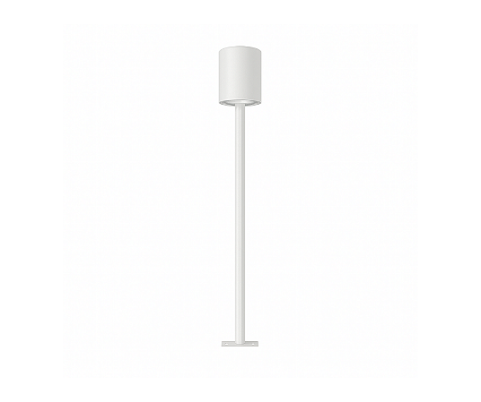 Poste Balizador 1xGU10 40x8cm Alumínio Branco GSG PB29