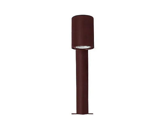 Poste Balizador 1xE27 40x13cm Alumínio Marrom GSG PB45