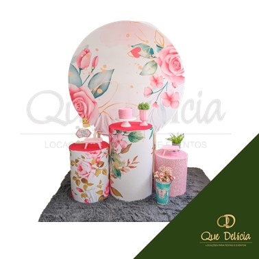 Kit Decoração Pegue e Monte Rosas para Alugar