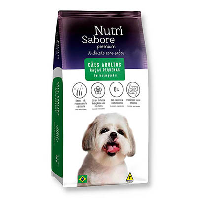 Ração Nutri Sabore Premium 10,1kg Sabor Frango e Cereais