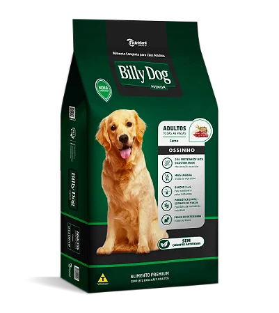 Billy Dog Ossinho 25Kg Sabor Carne