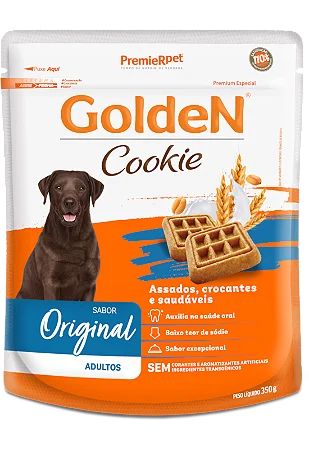 Golden Cookie Para Cães Adultos Sabor Original