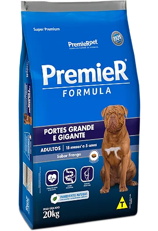 PremieR Formula Cães Adultos Raças Grandes e Gigantes 15Kg Sabor Frango