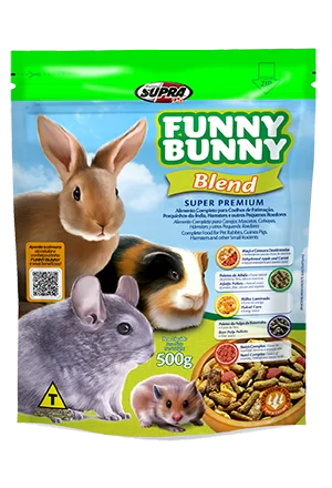 Funny Bunny Blend Ração para Pequenos Roedores e Coelhos 500g