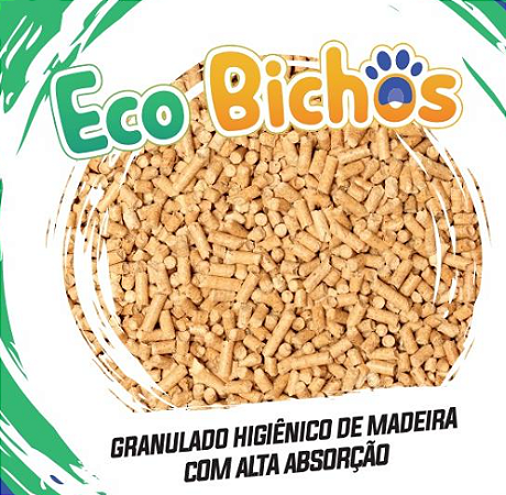 Granulado Higiênico de Madeira 3kg