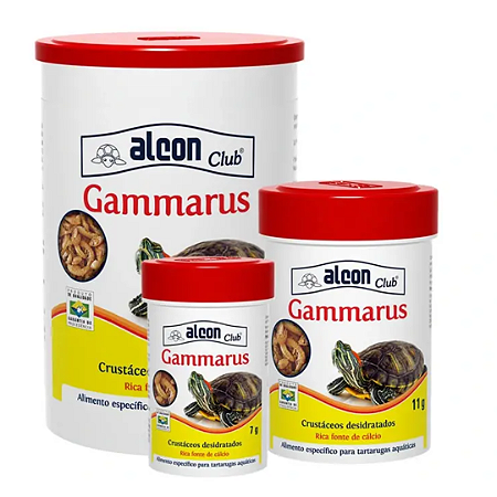 Alcon Gammarus - 11g Alimento Específico para Tartarugas Aquáticas