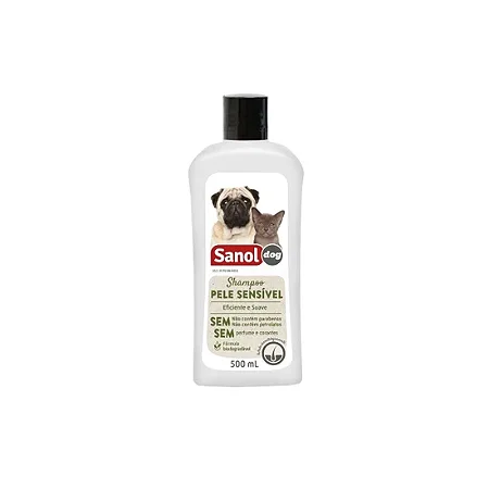 Shampoo Pele Sensível Sanol Dog 500ml
