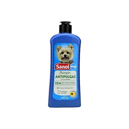 Shampoo Antipulgas Sanol Dog 500ml