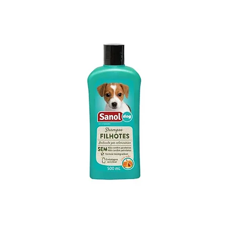Shampoo Filhotes Sanol Dog 500ml