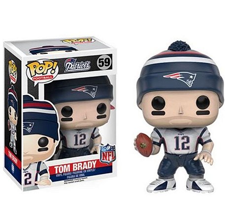 Boneco Funko Pop NFL Tom Brady Wave 3