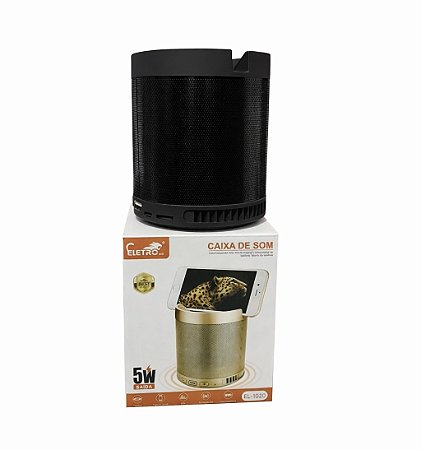 Caixinha de Som Bluetooth Q3 cor Preto