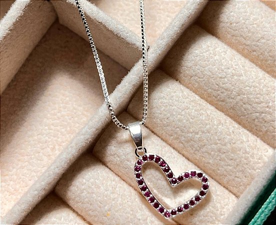 Coração lateral de zircônia