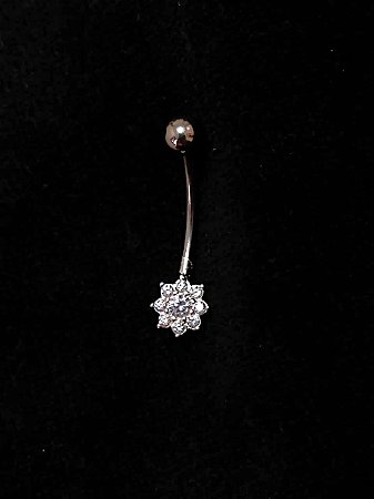 Piercing Umbigo Florzinha Slim