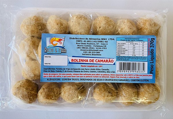 Bolinha de Camarão