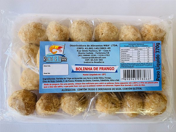 Bolinha de Frango