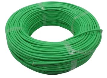 CABO FLEXIVEL 4 MM VERDE 100M