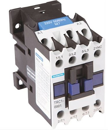 Contator Tripolar Tramontina TRC1-0901 9 A 220 Vca 1NF