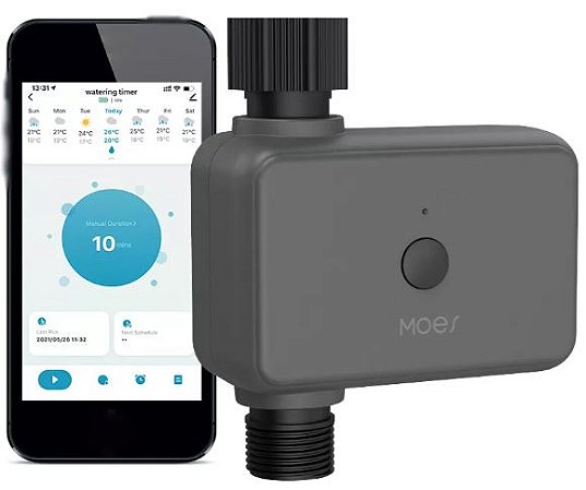 IRRIGADOR TEMPORIZADOR CONTROLE AUTOMATICO MOES