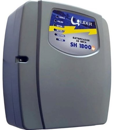 CENTRAL DE CERCA ELETRICA E ALARME SH 1800 LIDER