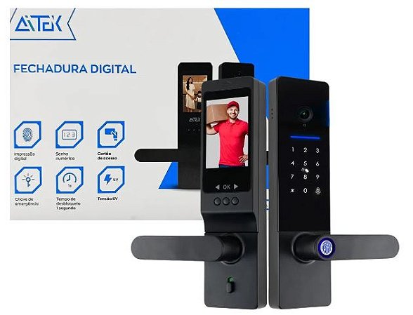 FECHADURA DIGITAL ALPHA 203 AITEK
