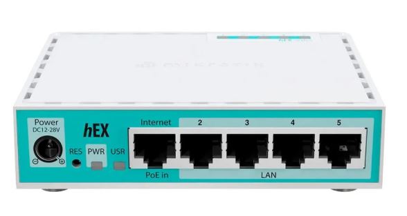 ROTEADOR MIKROTIK RUTERBOARD E 50UG 5 PORTAS