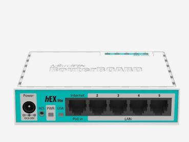 ROTEADOR MIKROTIK RUTERBOARD RB750GR3 5 PORTAS
