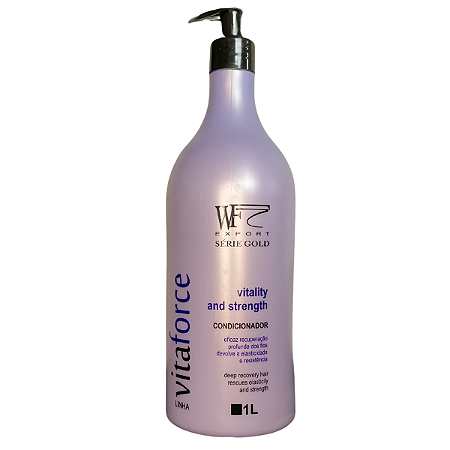 Condicionador para Cabelos com Queda Fragilizado Quebradiço Danificado Pós Progressivas WF 1L