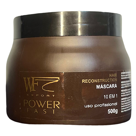 Creme Máscara SOS Capilar Nutrição para cabelo com Pré e Pós Química Progressiva Power Fast WF 500g