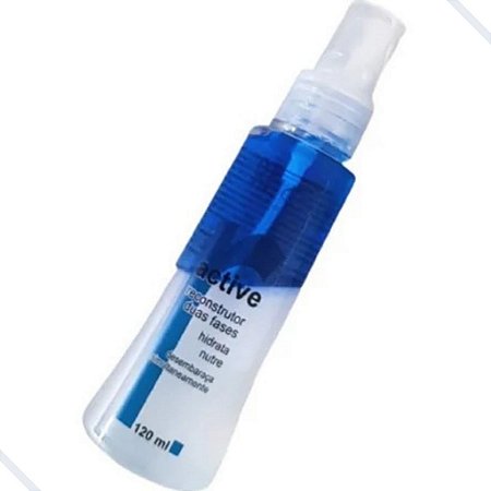 Defrizante Protetor Térmico Desembaraça, Nutri e Reconstrói os Fios WF Duas Fases Active Bifasico 120ML