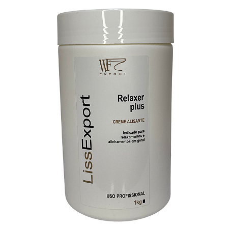 Escova Japonesa Alisamento com Amônia Relaxamento e Progressiva WF Relaxer Suave Liss Export 1KG