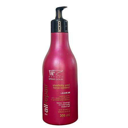Leave-in Creme para Cabelos com Química, Progressiva ou Alisamento All Repair WF 300ml
