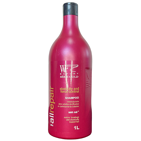 Shampoo para Hidratação de Cabelos com Química e Alisamento All Repair WF 1L