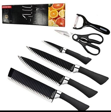 Kit Churrasco Aço Inox Churrasqueiro Navalha Faqueiro