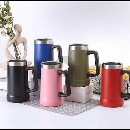 Caneca térmica de cerveja 709ML