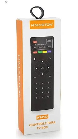 CONTROLE REMOTO H'Maston HT-P43 TV
