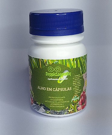 Alho em capsulas