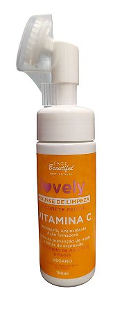 SABONETE FACIAL LOVELY VITAMINA C 150 ML