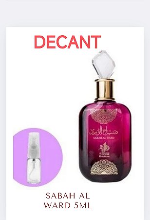 DECANT SABAH AL WARD FEMININO 5 ML