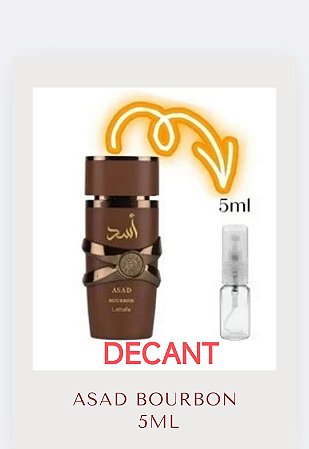 DECANT DO ASAD BOURBON MASCULINO 5 ML