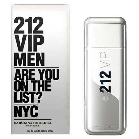 PERFUME ORIGINAL 212 VIP MEN 100 ML ARE YOU ON THE LIST? NYC