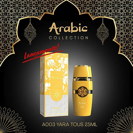 A003 MINIATURA ÁRABE YARA TOUS 25ML