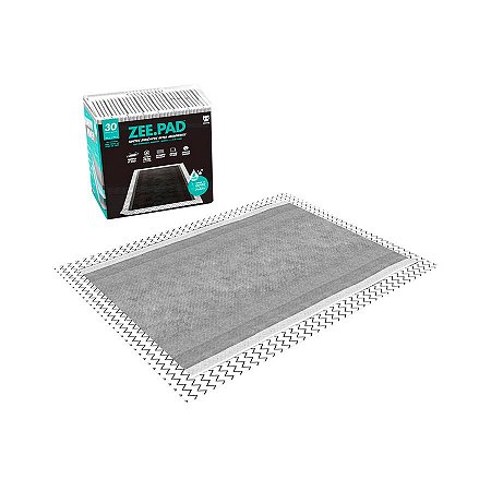 Tapete Higiênico Zee.Pad Preto para Cães Zee.Dog - Unidades 30