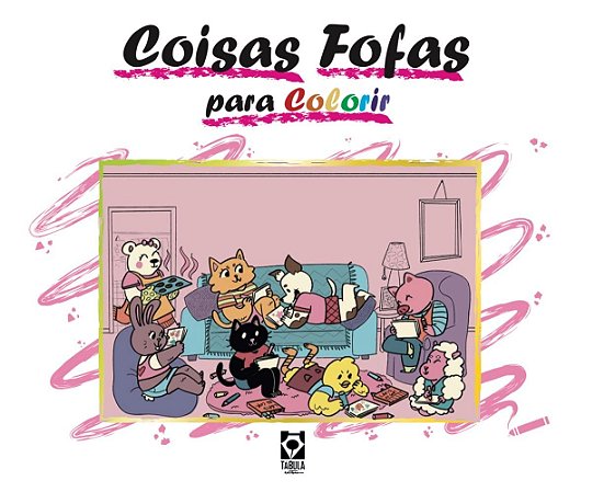 COISAS FOFAS PARA COLORIR (MAIS LEGAL QUE BOBBIE GOODS, COZY, CUTE, COMFY) BR